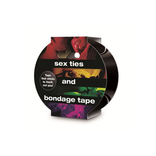 Sex, Ties And Bondage Tape Black | 847878000264 | Available at EroticWarehouse.com