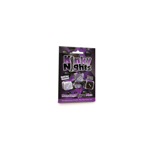 Kinky Nights Bondage Dare Dice | 847878001179 | Available at EroticWarehouse.com