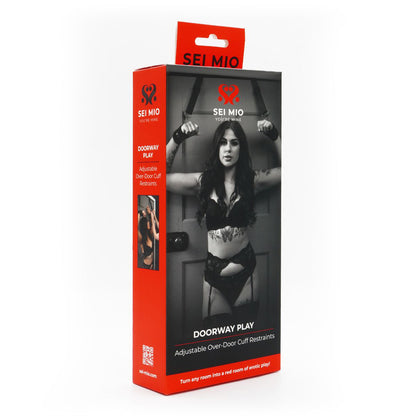 Sei Mio Doorway Play Cuff Restraints | 847878001421 | Available at EroticWarehouse.com