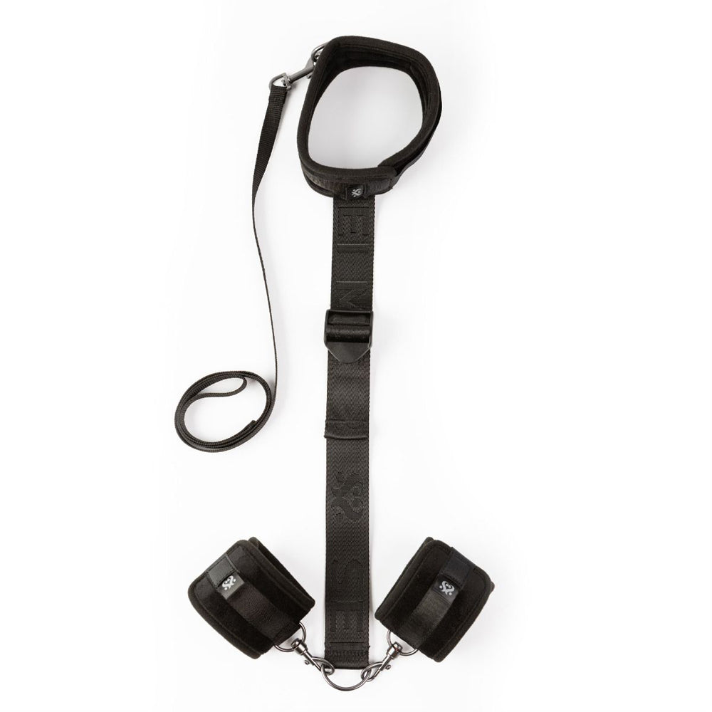 Sei Mio Neck Firmly In Check Restraint Kit | 847878001551 | Available at EroticWarehouse.com