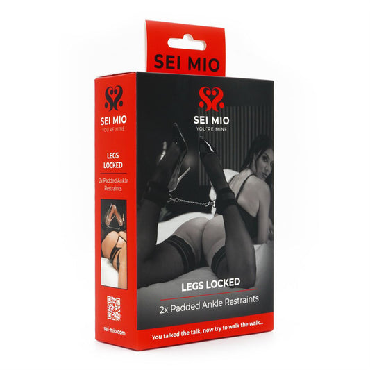 Sei Mio Legs Locked Restraints | 847878002107 | Available at EroticWarehouse.com