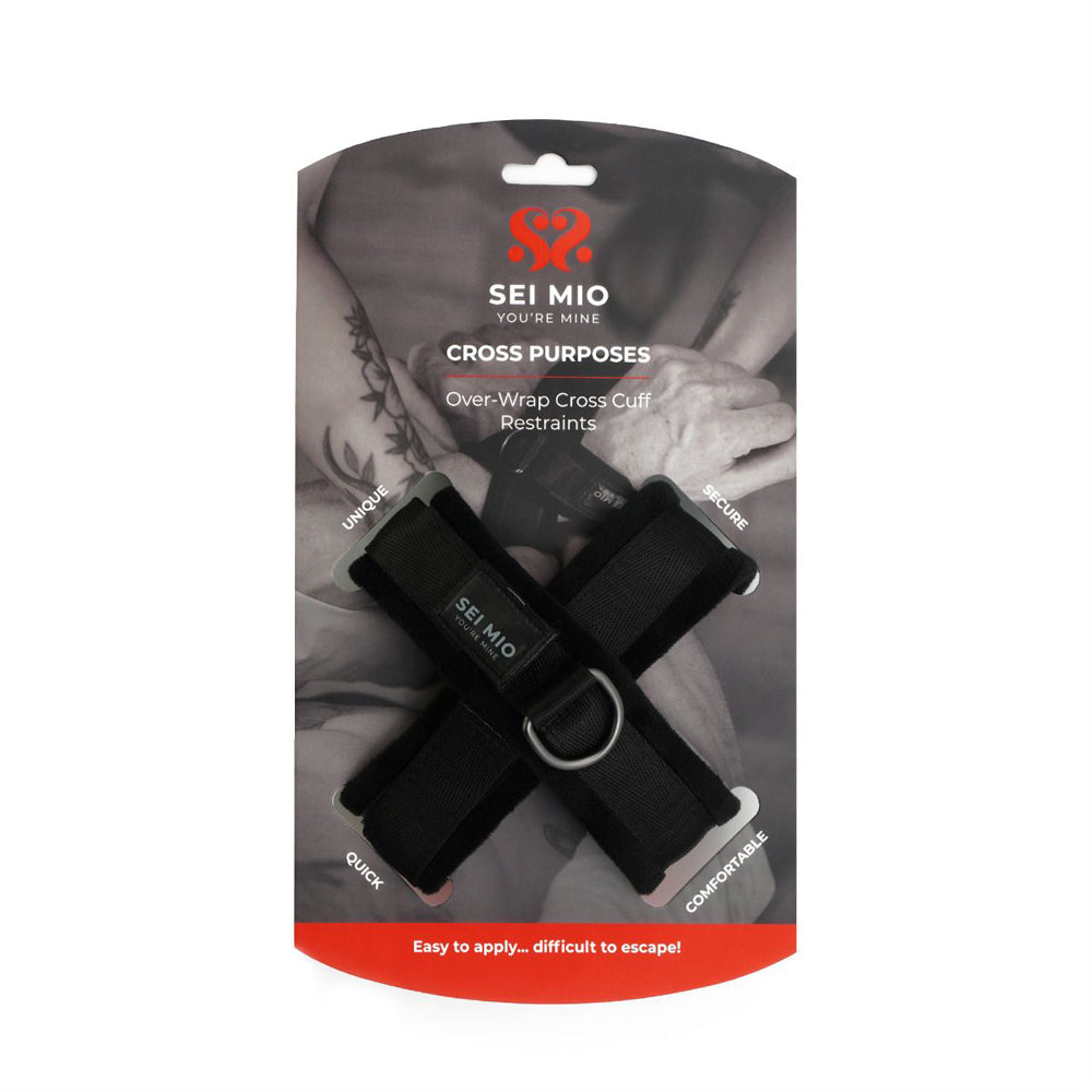 Sei Mio Cross Purposes Restraints | 847878002374 | Available at EroticWarehouse.com