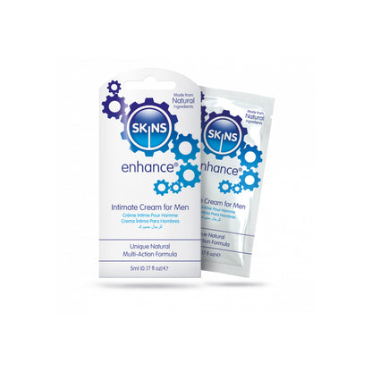Skins Enhance Intimate Cream 5 Ml. Foil Pos 36Ct | 847878002640 | Available at EroticWarehouse.com