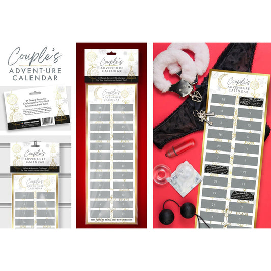 The Couple's Advent-Ure Scratch Calendar | 847878004347 | Available at EroticWarehouse.com