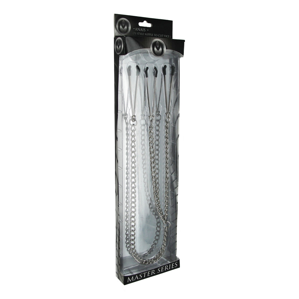 Masters Series Anais Y-Style Nipple To Clit Set | 848518000750 | Available at EroticWarehouse.com