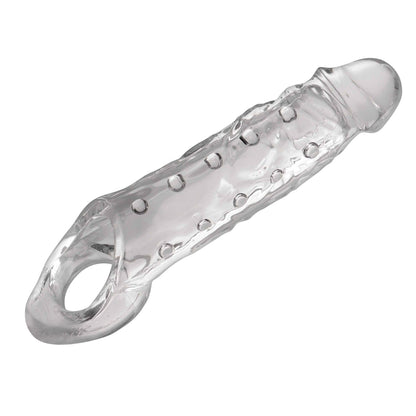 Size Matters Clearly Ample Penis Enhancer Sheath | 848518007339 | Available at EroticWarehouse.com