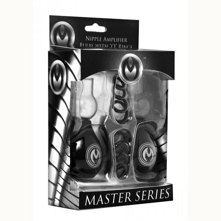 Master Series Pyramids Nipple Amplifier Bulbs W/ O Rings | 848518009852 | Available at EroticWarehouse.com