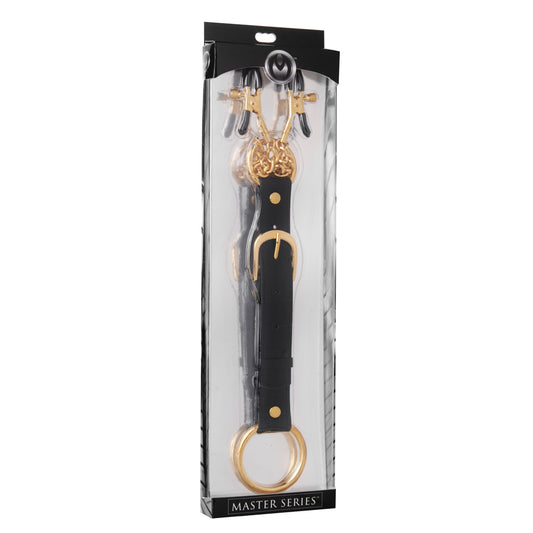Master Series Penitentiary Nipple Clamps And Cock Ring Set | 848518015006 | Available at EroticWarehouse.com