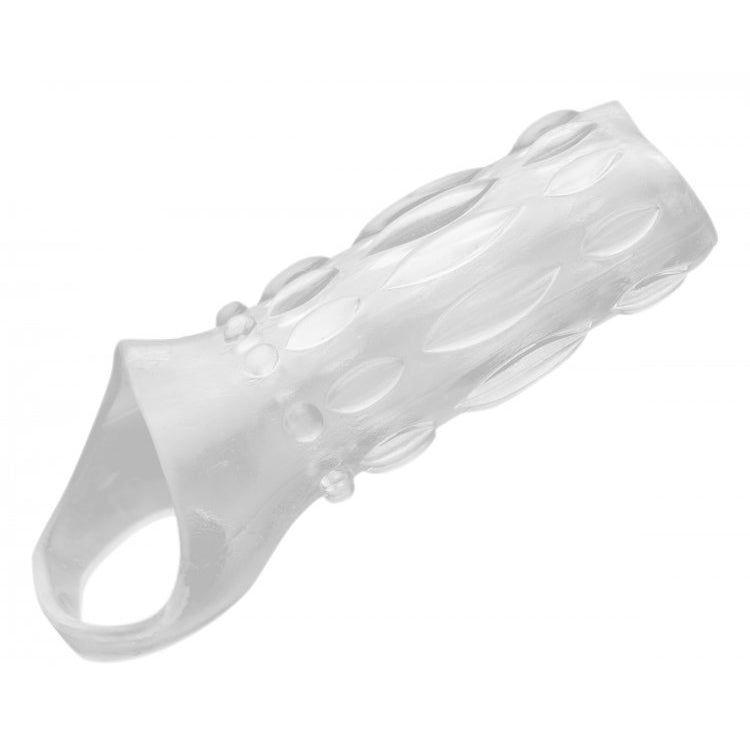 Size Matters Clear Sensations Enhancer Sex Sleeve | 848518017963 | Available at EroticWarehouse.com