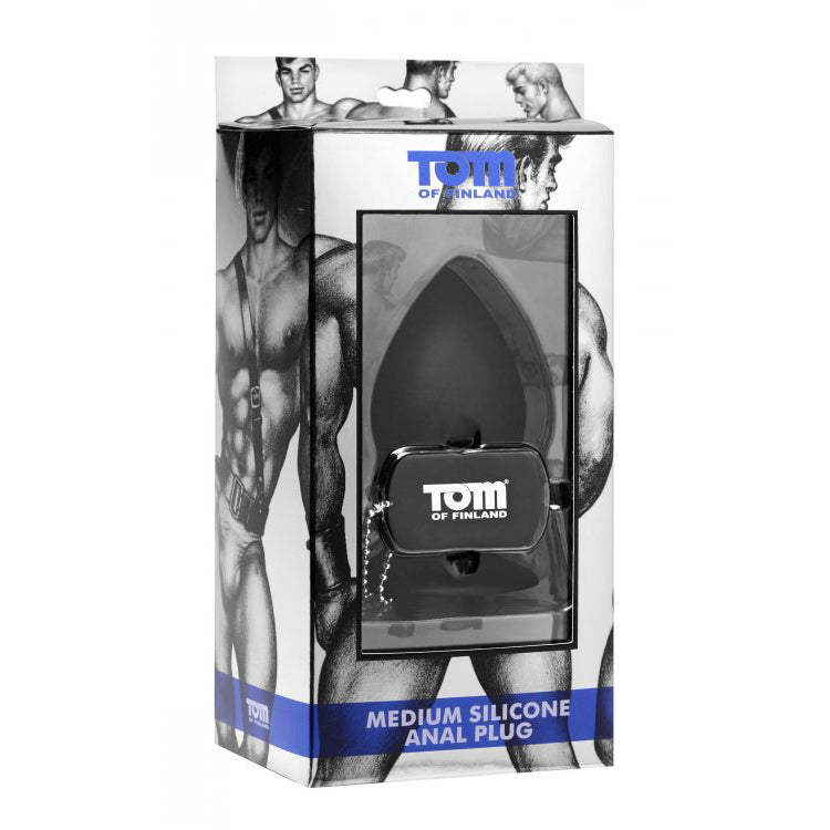 Tom Of Finland Anal Plug Medium Silicone | 848518018540 | Available at EroticWarehouse.com