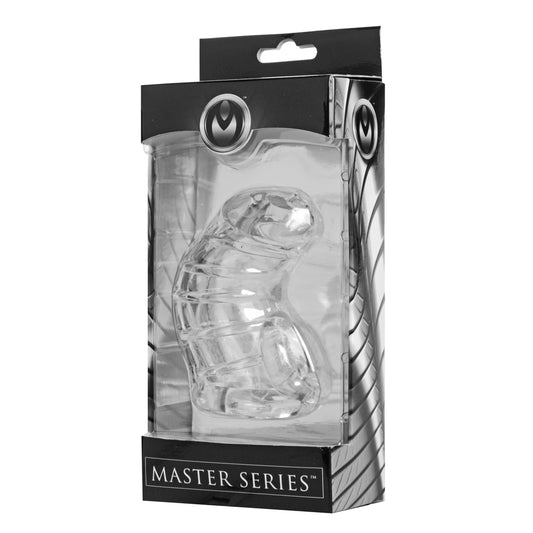 Master Series Detained Soft Body Chastity Cage | 848518018977 | Available at EroticWarehouse.com