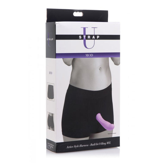 Strap U Mod Active Style Harness + Built In O Ring M/L | 848518023261 | Available at EroticWarehouse.com