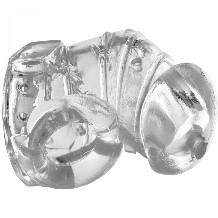 Master Series Detained 2.0 Restrictive Chastity Cage W/ Nubs | 848518024459 | Available at EroticWarehouse.com