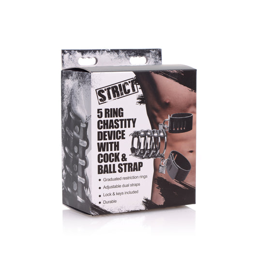 Strict Gates Of Hell Chastity Device | 848518024596 | Available at EroticWarehouse.com
