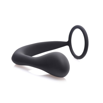 Prostatic Play Explorer Ii Prostate Stimulator + Cock Ring | 848518024916 | Available at EroticWarehouse.com
