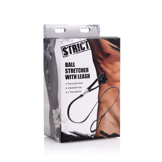 Strict Ball Stretcher With Leash | 848518025890 | Available at EroticWarehouse.com