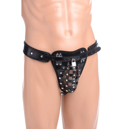 Strict Safety Net Male Chastity Belt | 848518025982 | Available at EroticWarehouse.com