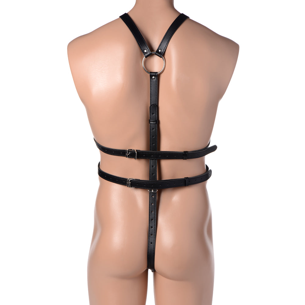 Strict Male Body Harness | 848518026668 | Available at EroticWarehouse.com