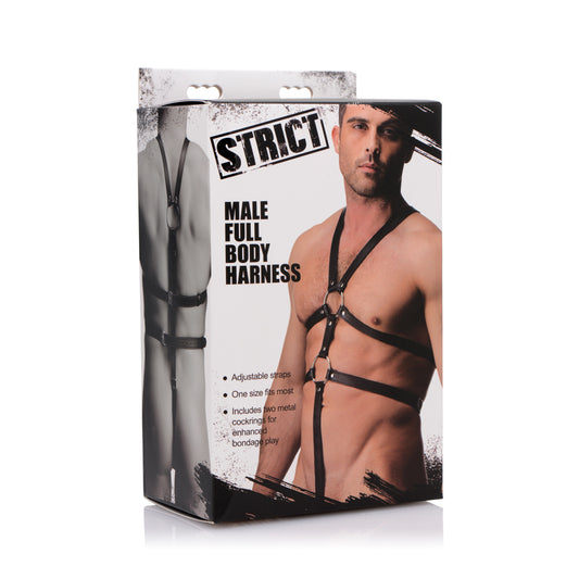 Strict Male Body Harness | 848518026668 | Available at EroticWarehouse.com