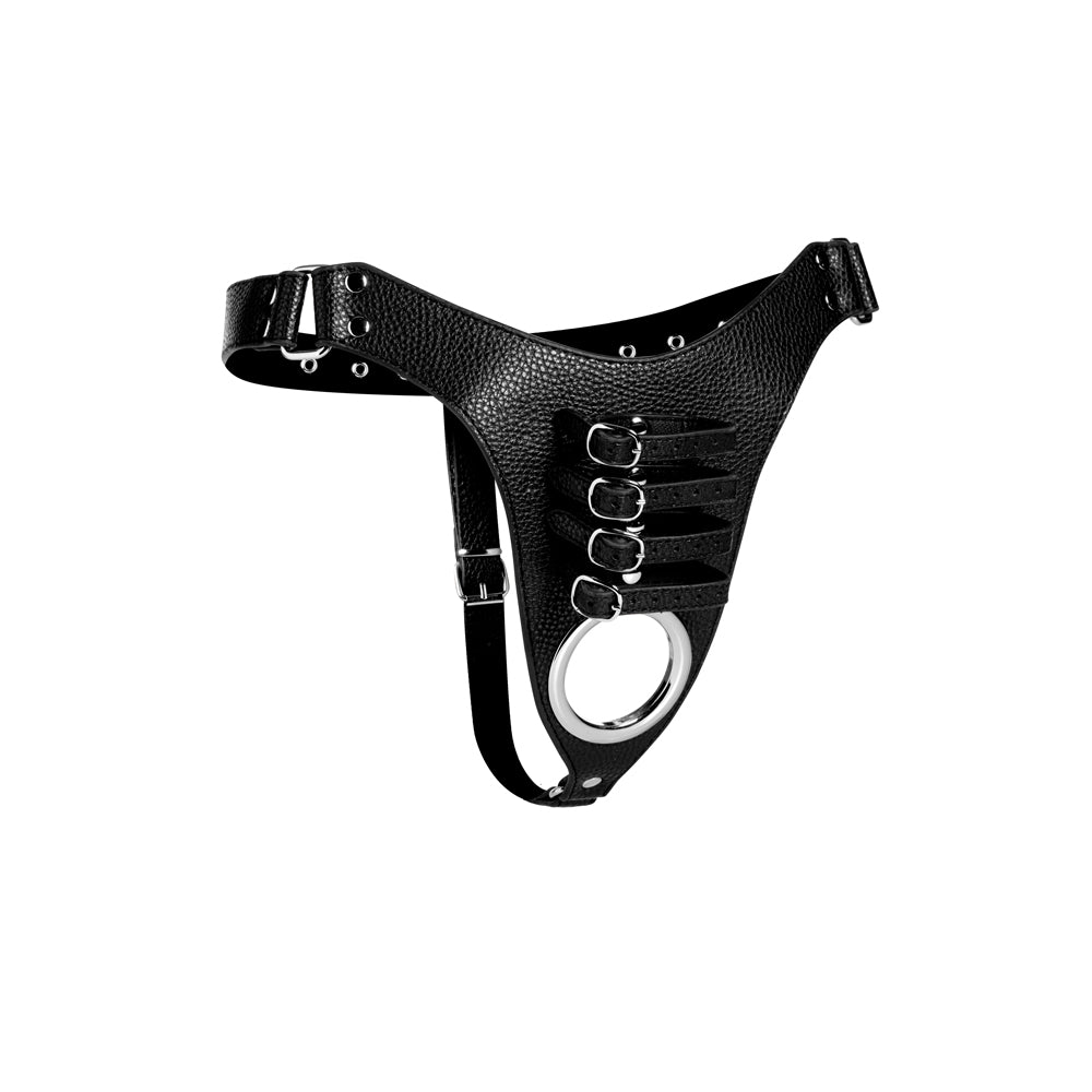 Strict Male Chasity Harness | 848518026712 | Available at EroticWarehouse.com