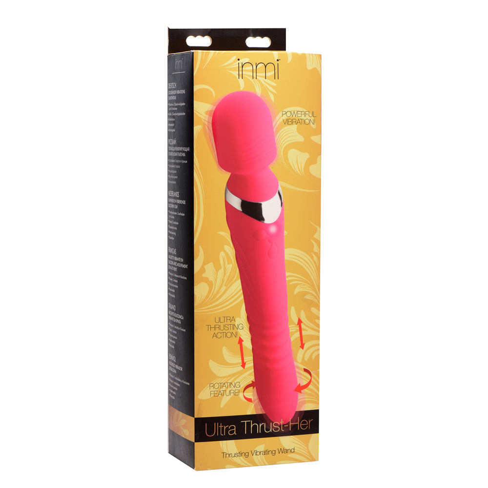 Inmi Ultra Thrust-Her Thrusting And Vibrating Wand | 848518028211 | Available at EroticWarehouse.com