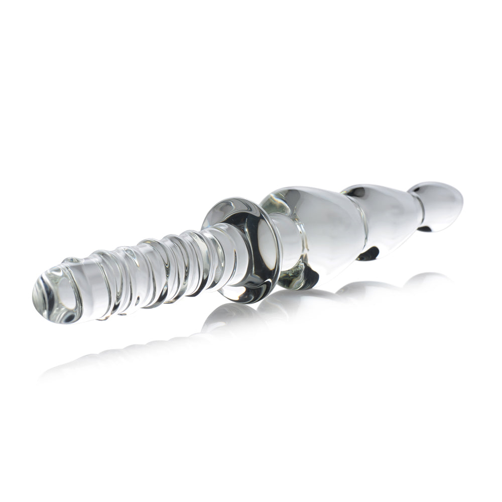 Master Series Saber Anal Links Glass Thruster | 848518028525 | Available at EroticWarehouse.com