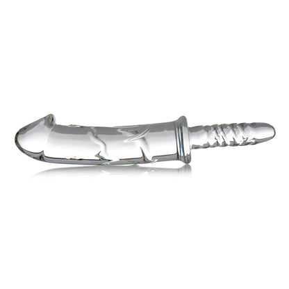 Master Series Battle Rammer Phallic Glass Thruster | 848518028532 | Available at EroticWarehouse.com