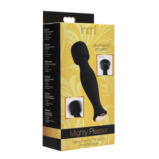Inmi Mighty Pleaser Powerful 10X Silicone Wand Massager | 848518028969 | Available at EroticWarehouse.com