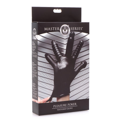 Master Series Pleasure Poker Textured Glove | 848518029362 | Available at EroticWarehouse.com