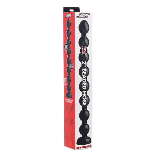 Hosed 19 Inch Beaded Thick Anal Snake | 848518029638 | Available at EroticWarehouse.com