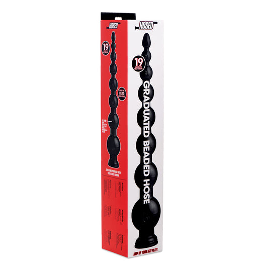 Hosed 19 Inch Graduated Bead Anal Snake | 848518029645 | Available at EroticWarehouse.com