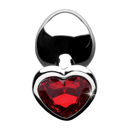 Booty Sparks Red Heart Gem - Medium Anal Plug | 848518029898 | Available at EroticWarehouse.com