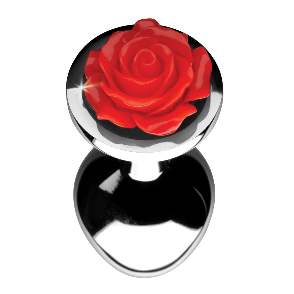 Booty Sparks Red Rose - Medium Anal Plug | 848518029928 | Available at EroticWarehouse.com