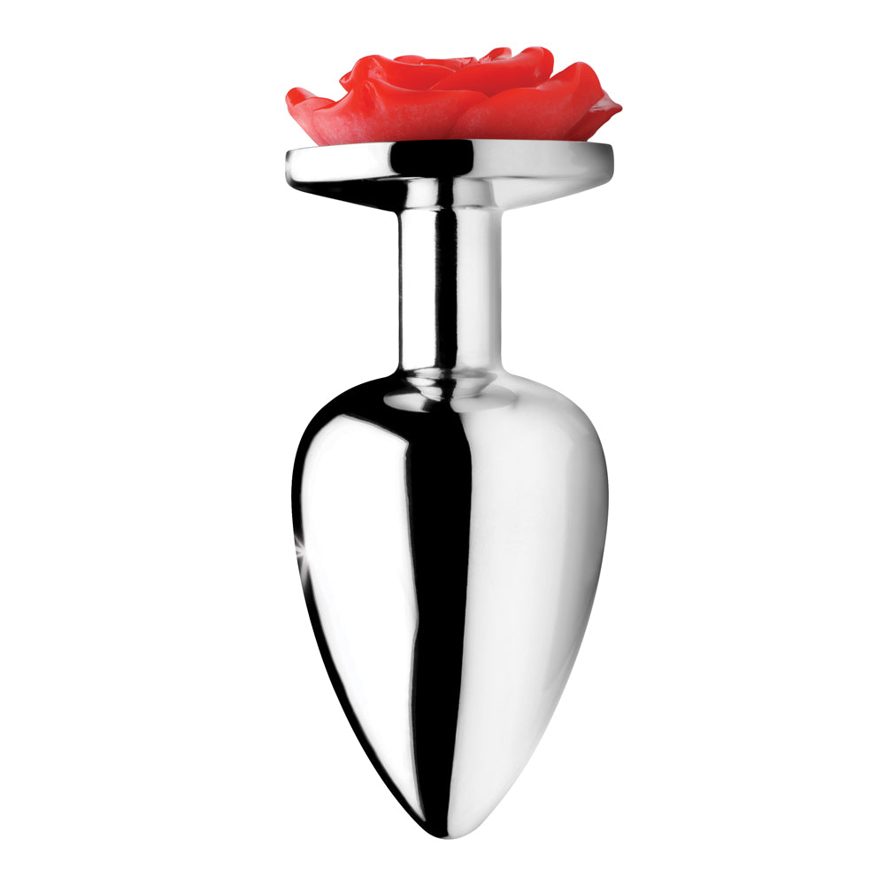 Booty Sparks Red Rose - Large Anal Plug | 848518029935 | Available at EroticWarehouse.com