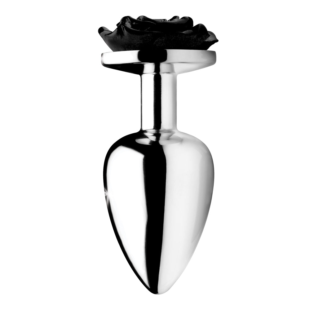 Booty Sparks Black Rose - Large Anal Plug | 848518029973 | Available at EroticWarehouse.com