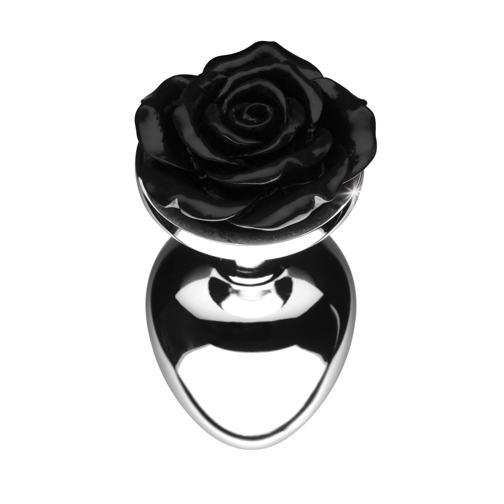 Booty Sparks Black Rose - Large Anal Plug | 848518029973 | Available at EroticWarehouse.com
