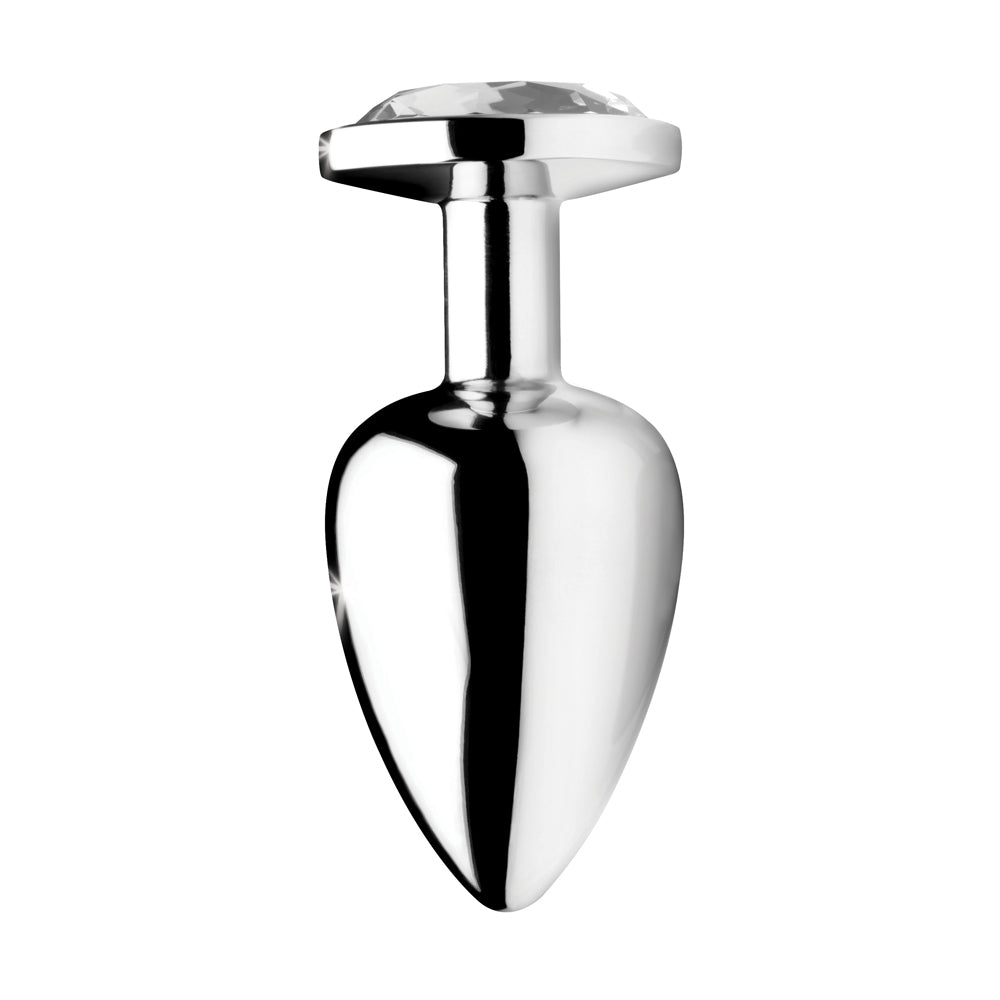 Booty Sparks Clear Gem - Large Anal Plug | 848518030009 | Available at EroticWarehouse.com