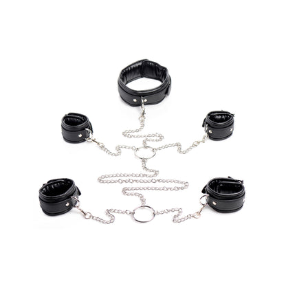 Strict Slave Bondage Shackle Set | 848518030566 | Available at EroticWarehouse.com