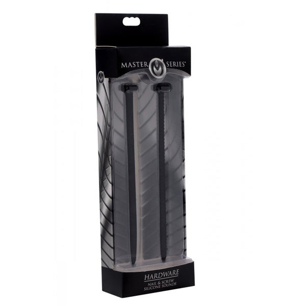 Master Series Hardware Nail & Screw Silicone Sounds | 848518031303 | Available at EroticWarehouse.com