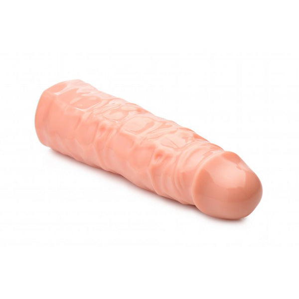 Size Matters 3" Flesh Penis Enhancer Sleeve | 848518031389 | Available at EroticWarehouse.com