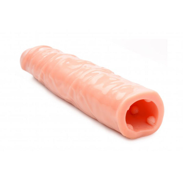 Size Matters 3" Flesh Penis Enhancer Sleeve | 848518031389 | Available at EroticWarehouse.com