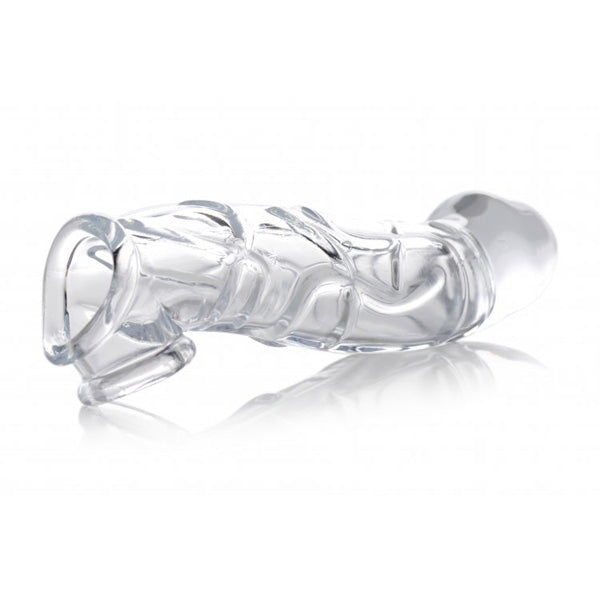 Size Matters 2" Clear Extender Sleeve | 848518031396 | Available at EroticWarehouse.com