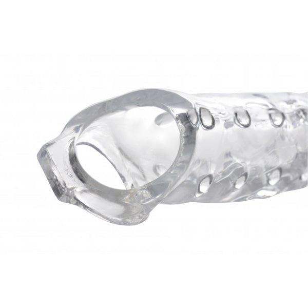 Size Matters 3" Clear Extender Sleeve | 848518031419 | Available at EroticWarehouse.com