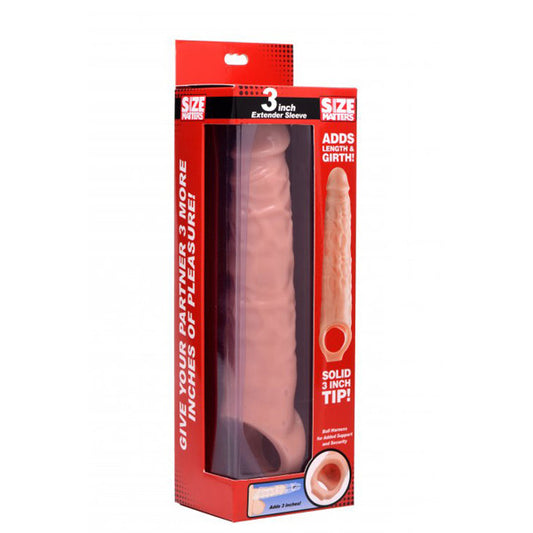 Size Matters 3" Extender Sleeve | 848518031426 | Available at EroticWarehouse.com
