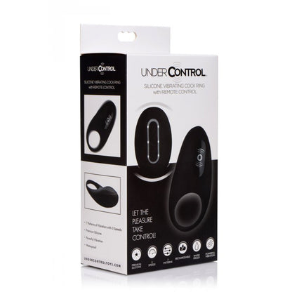 Under Control Vibrating Cock Ring With Remote Control | 848518031525 | Available at EroticWarehouse.com