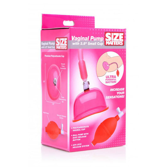 Size Matters Vaginal Pump 3.8" Small Cup | 848518032102 | Available at EroticWarehouse.com