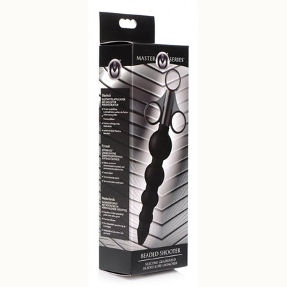 Master Series Silicone Graduated Beads Lubricant Launcher | 848518033017 | Available at EroticWarehouse.com