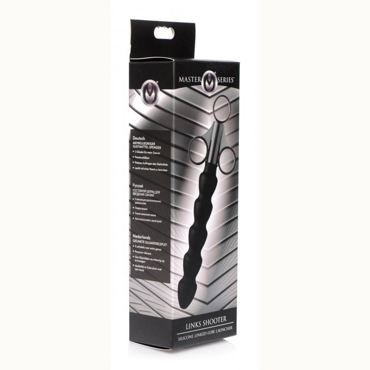 Master Series Silicone Links Lubricant Launcher | 848518033024 | Available at EroticWarehouse.com