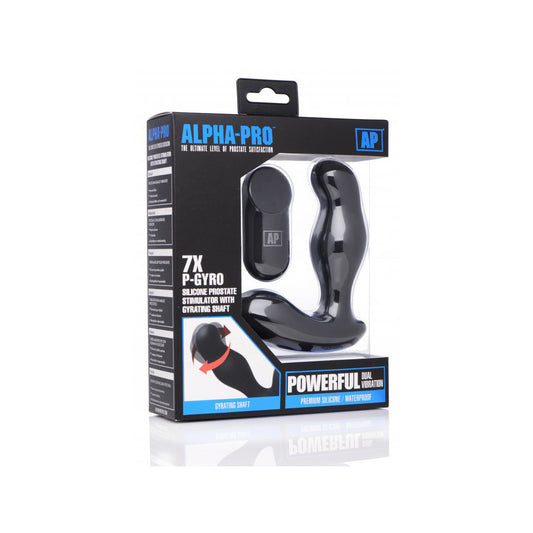 Alpha-Pro 7X P-Gyro Prostate Stimulator W/ Rotating Shaft | 848518033291 | Available at EroticWarehouse.com