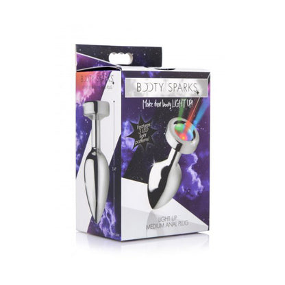 Booty Sparks Light Up Medium Anal Plug | 848518033604 | Available at EroticWarehouse.com